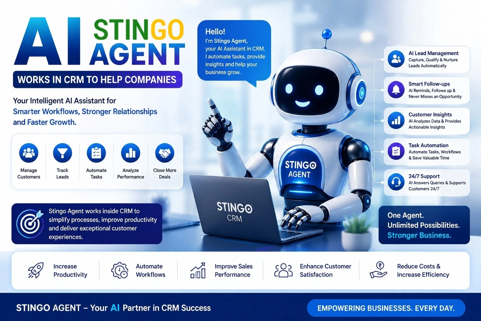 AI Stingo Agent, Smart AI Interactions Driven by ChatGPT LLM